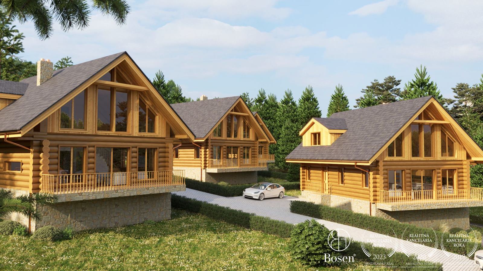 4-izb zrub 115 m2 s terasou Liptovské Kľačany