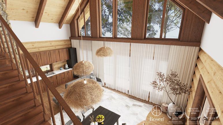 4-izb zrub 115 m2 s terasou Liptovské Kľačany